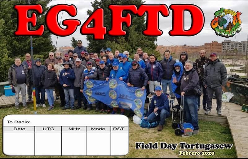 QSL del Tortugas CW Field Day